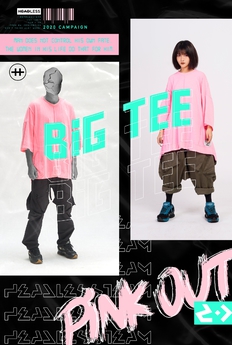 BIG TEE PINK Cherry Blossom